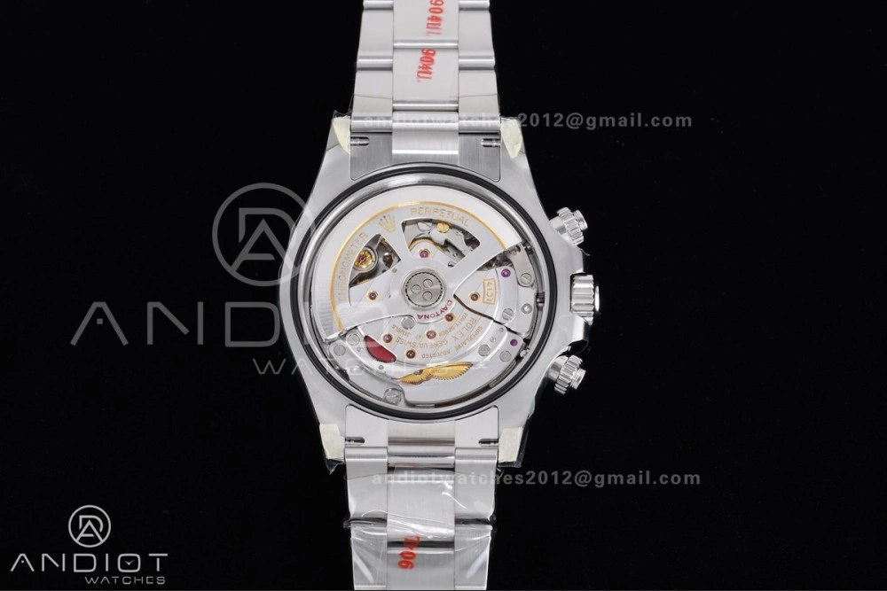 Colorful 2023 Daytona 126500 Clean 1:1 Best Edition 904L Steel Black Dial on SS Bracelet DD 489