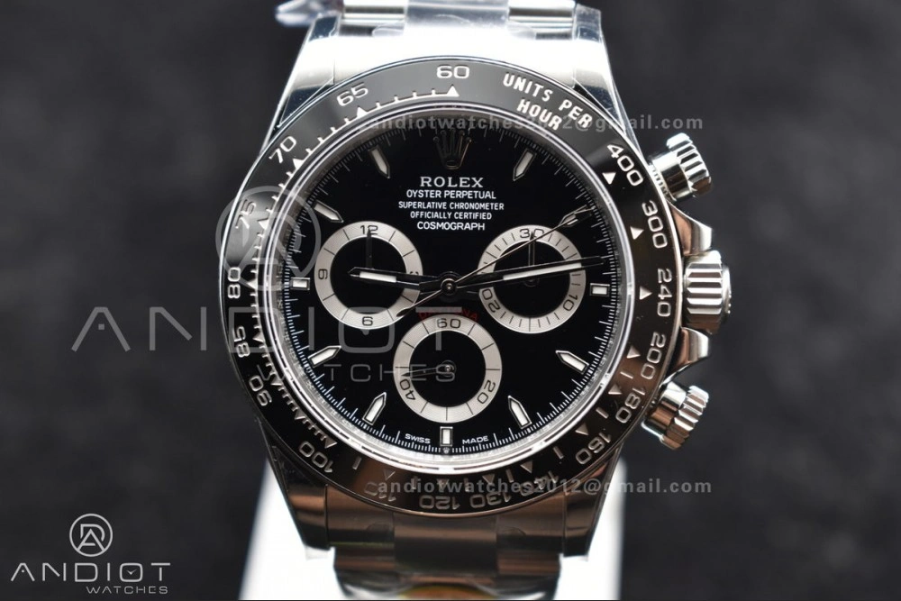 Flexible 2023 Daytona 126500 ZF 1:1 Best Edition 904L SS Case and Bracelet Black Dial SH 492