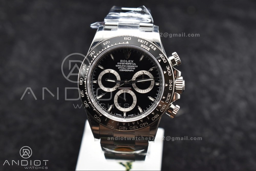 Flexible 2023 Daytona 126500 ZF 1:1 Best Edition 904L SS Case and Bracelet Black Dial SH 492