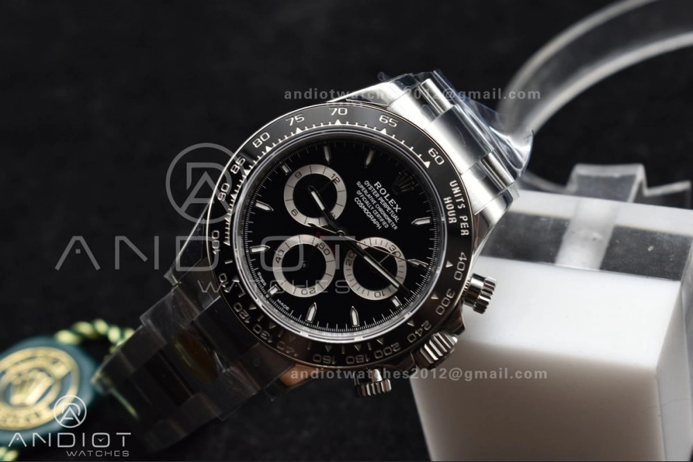 Flexible 2023 Daytona 126500 ZF 1:1 Best Edition 904L SS Case and Bracelet Black Dial SH 492