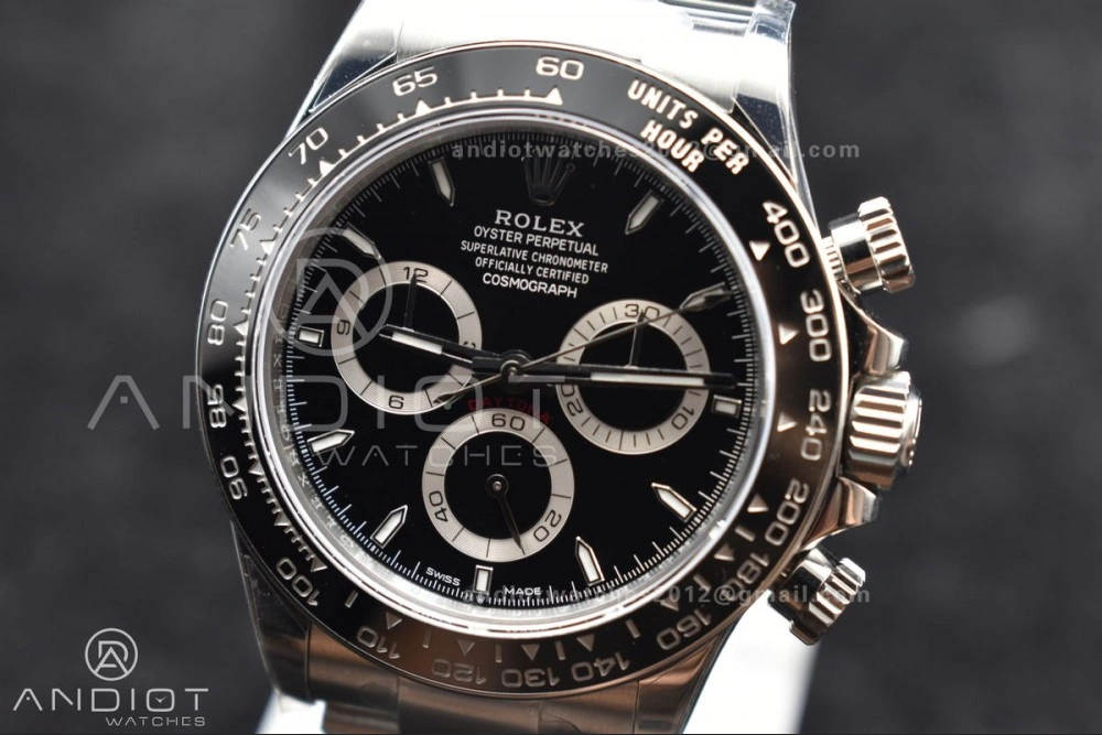 Flexible 2023 Daytona 126500 ZF 1:1 Best Edition 904L SS Case and Bracelet Black Dial SH 492