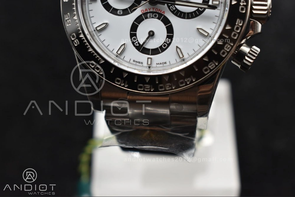 2023 Daytona 126500 ZF 1:1 Best Edition 904L SS Case and Bracelet White Dial SH WrinkleFree 495