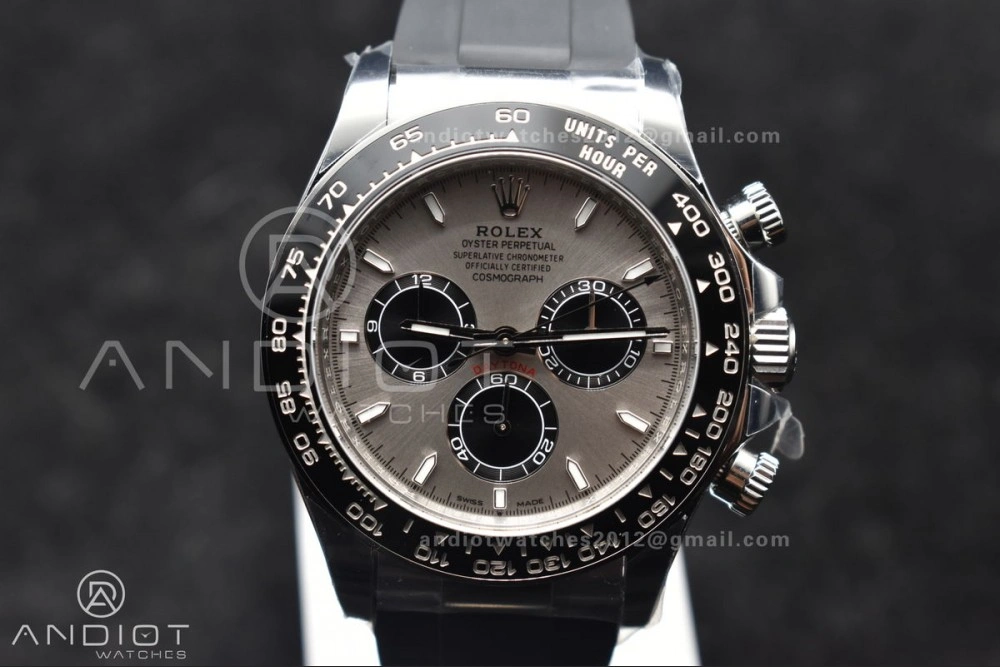 RelaxedFit 2023 Daytona 126519 Clean 1:1 Best Edition Gray Dial on Oysterflex Strap SH 497
