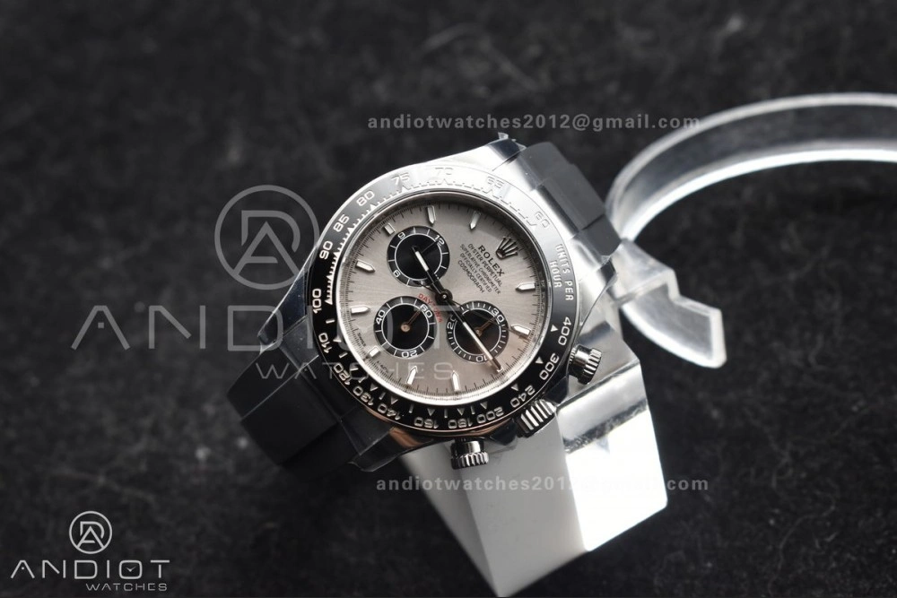 RelaxedFit 2023 Daytona 126519 Clean 1:1 Best Edition Gray Dial on Oysterflex Strap SH 497