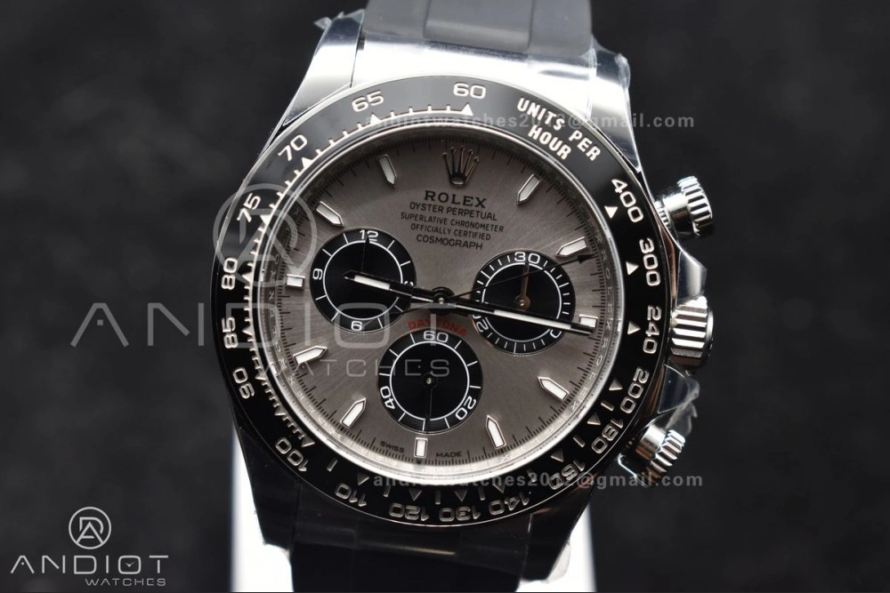 RelaxedFit 2023 Daytona 126519 Clean 1:1 Best Edition Gray Dial on Oysterflex Strap SH 497