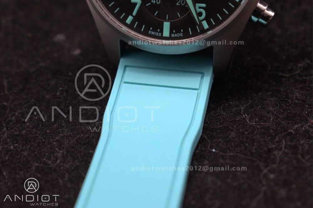 2023 TW Factory Best 1:1   IWC Chronograph IW388106 Mercedes-AMG Petronas FORMULA ONE TEAM Green Fashionable 283