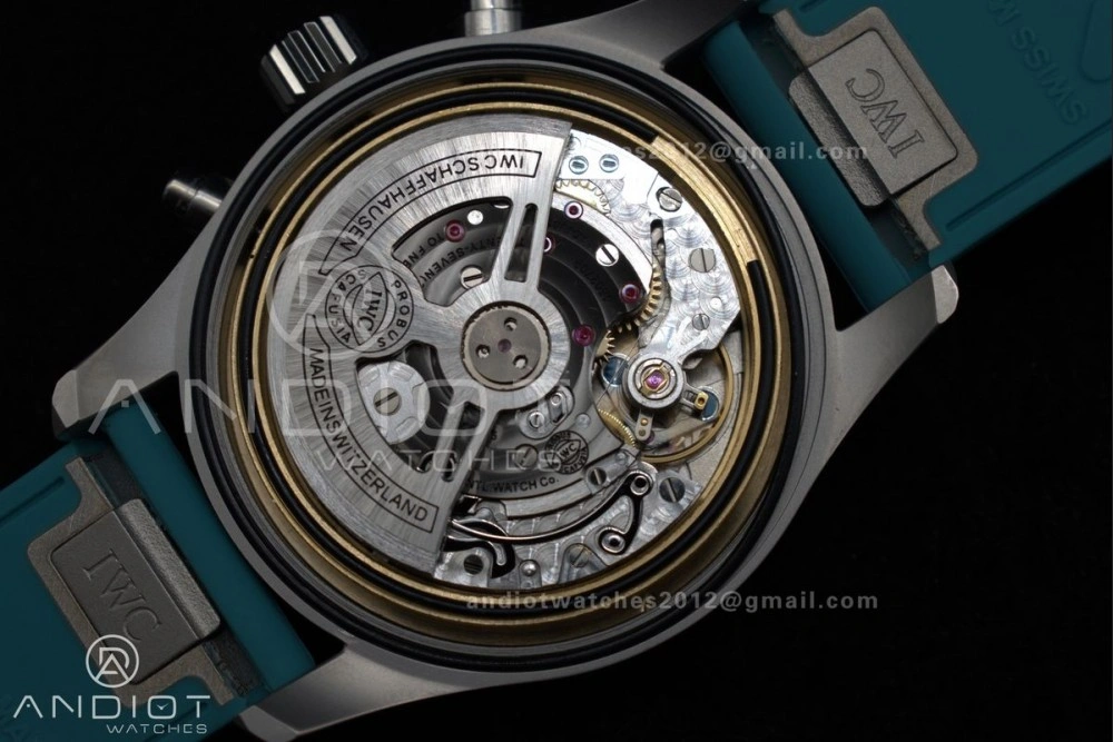2023 TW Factory Best 1:1   IWC Chronograph IW388106 Mercedes-AMG Petronas FORMULA ONE TEAM Green Fashionable 283