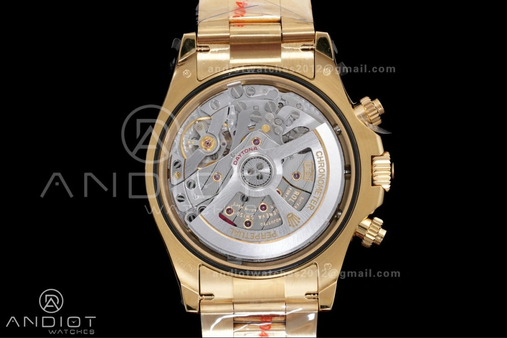 2025 Daytona 126508 QF 1:1 Best Edition Green YG Dial on YG Bracelet QF4131 V6 (Gain Weight) SmoothTexture 493