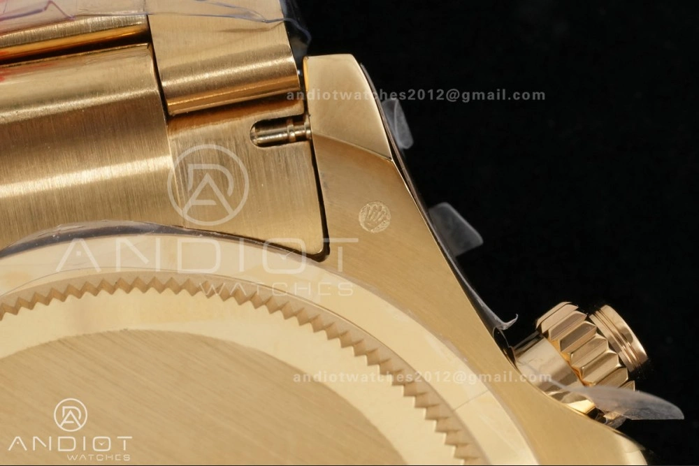 2025 Daytona 126508 QF 1:1 Best Edition Green YG Dial on YG Bracelet QF4131 V6 (Gain Weight) SmoothTexture 493