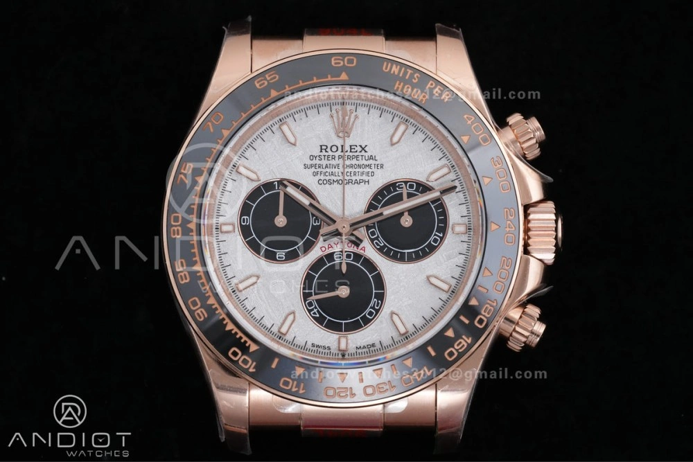 Premium 2025 Daytona 126515 QF 1:1 Best Edition Meteorite Dial on Oyster-flex Strap QF4131 V10 (Gain Weight) 501