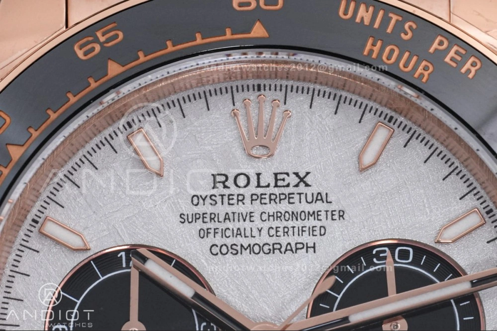 Premium 2025 Daytona 126515 QF 1:1 Best Edition Meteorite Dial on Oyster-flex Strap QF4131 V10 (Gain Weight) 501