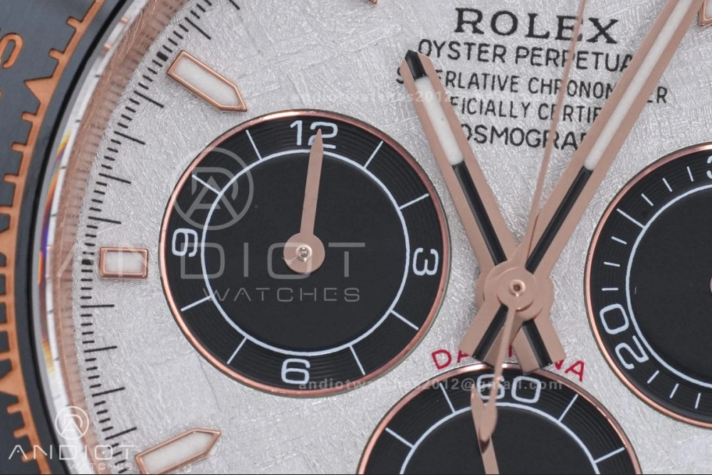 Premium 2025 Daytona 126515 QF 1:1 Best Edition Meteorite Dial on Oyster-flex Strap QF4131 V10 (Gain Weight) 501
