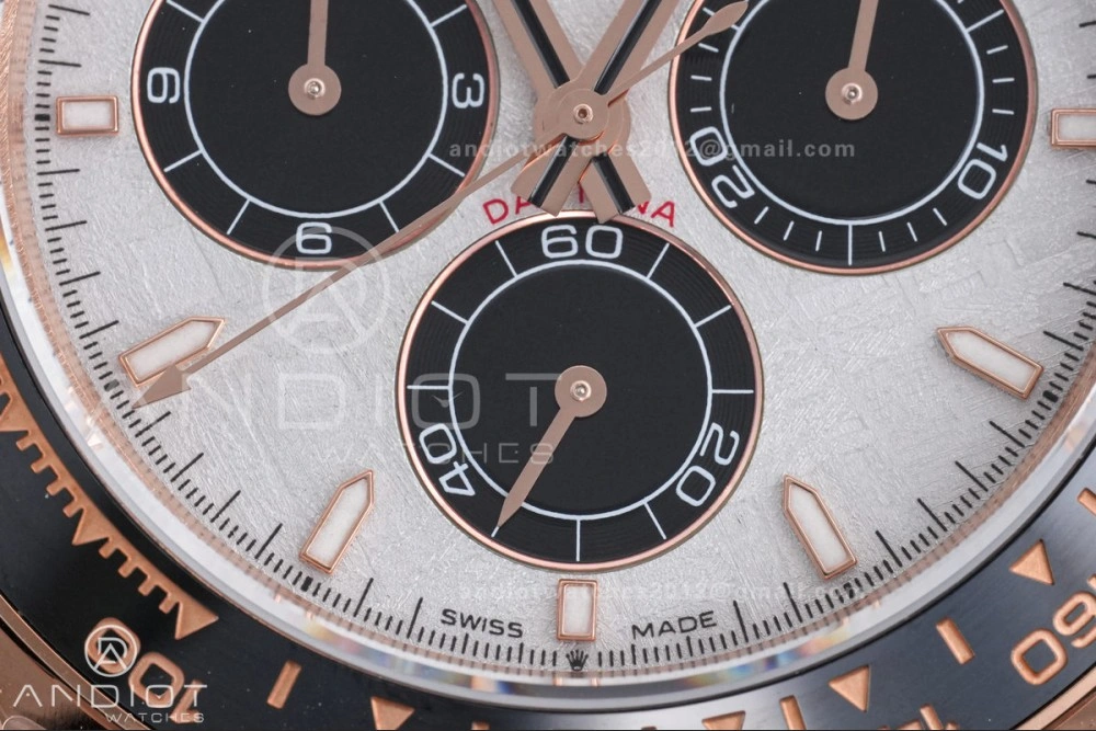 Premium 2025 Daytona 126515 QF 1:1 Best Edition Meteorite Dial on Oyster-flex Strap QF4131 V10 (Gain Weight) 501