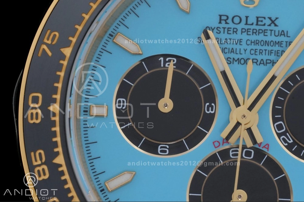 2025 Daytona 126518 QF 1:1 Best Edition Turquoise Dial on Oyster-flex Strap QF4131 V10 (Gain Weight) Comfortable 502