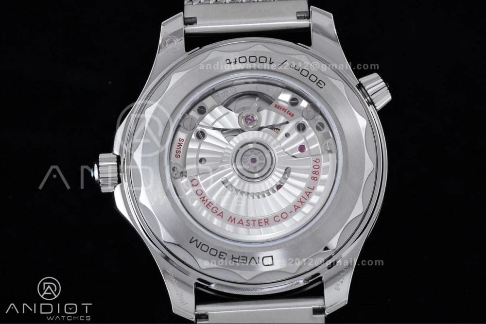 2025 New Seamaster 300 VSF 1:1 Best Edition Black Dial on SS Mesh Bracelet SA TimelessDesign 19