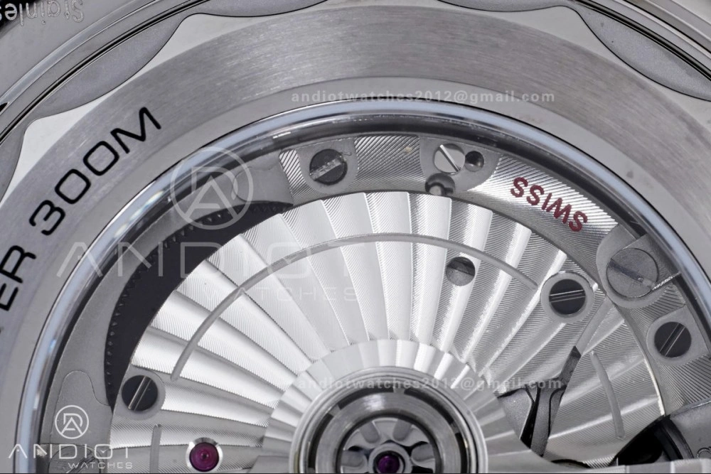 2025 New Seamaster 300 VSF 1:1 Best Edition Black Dial on SS Mesh Bracelet SA TimelessDesign 19