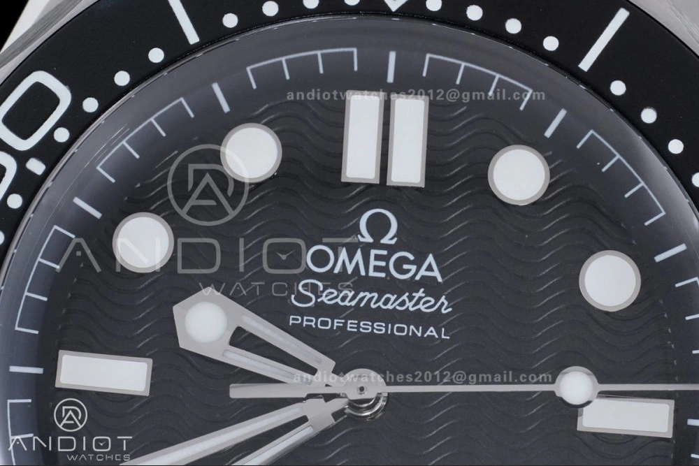 2025 New Seamaster 300 VSF 1:1 Best Edition Black Dial on SS Mesh Bracelet SA TimelessDesign 19