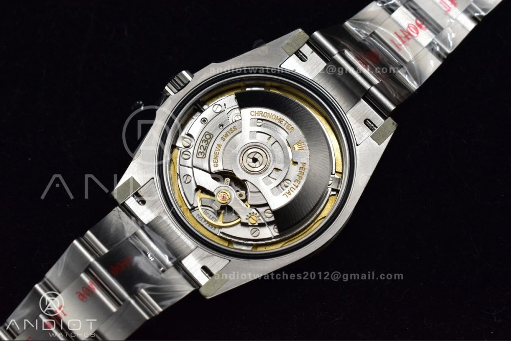 Stretchable Air-King 126900 Clean 1:1 Best Edition 904L Steel Black Dial on SS Bracelet VR 500