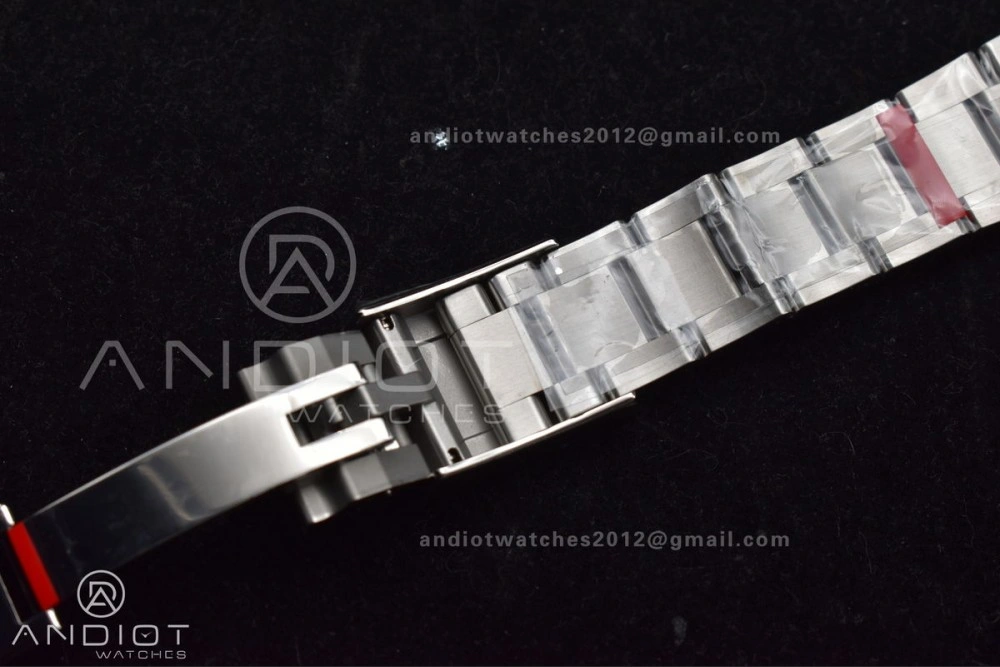 SmoothTexture Air-King 126900 VSF 1:1 Best Edition 904L Steel Black Dial on SS Bracelet VS 509