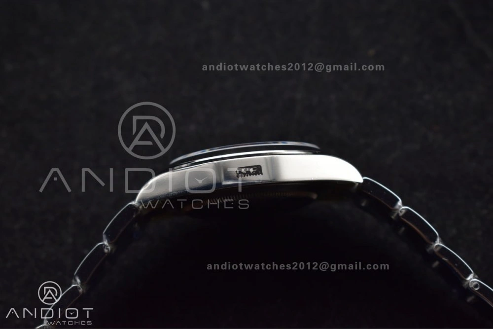 SmoothTexture Air-King 126900 VSF 1:1 Best Edition 904L Steel Black Dial on SS Bracelet VS 509