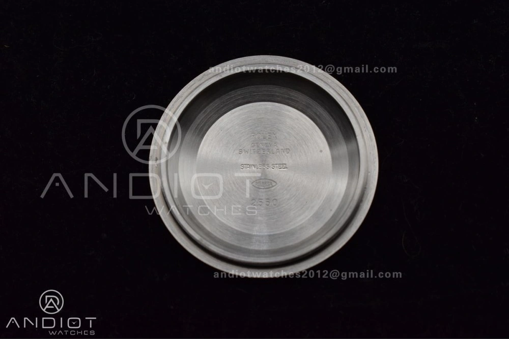SmoothTexture Air-King 126900 VSF 1:1 Best Edition 904L Steel Black Dial on SS Bracelet VS 509