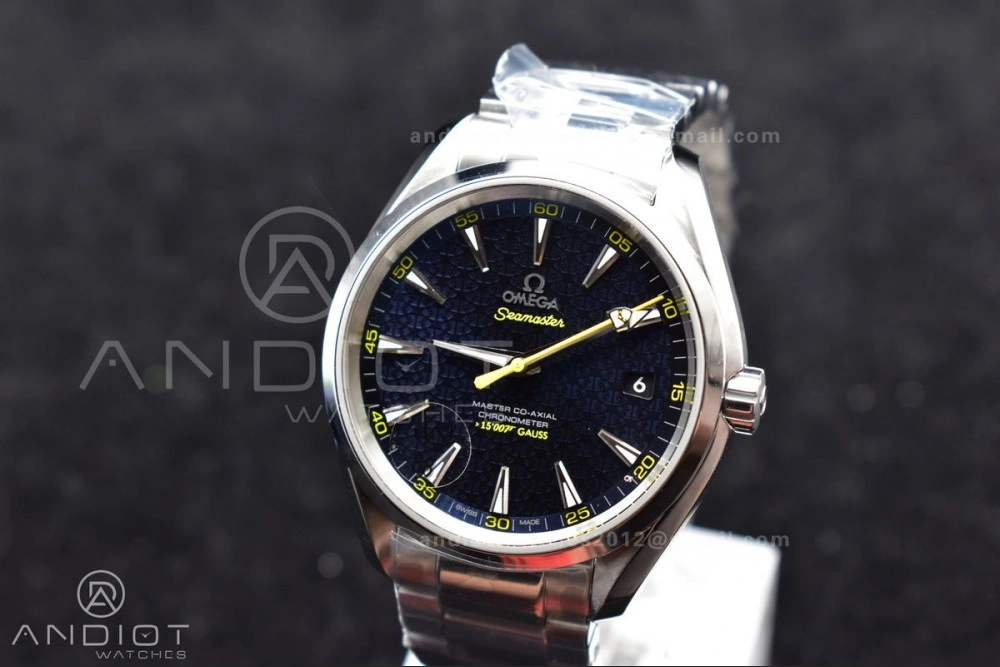 Aqua Terra 150M SS VSF 1:1 Best Edition Black Dial On SS Bracelet A Reliable 503