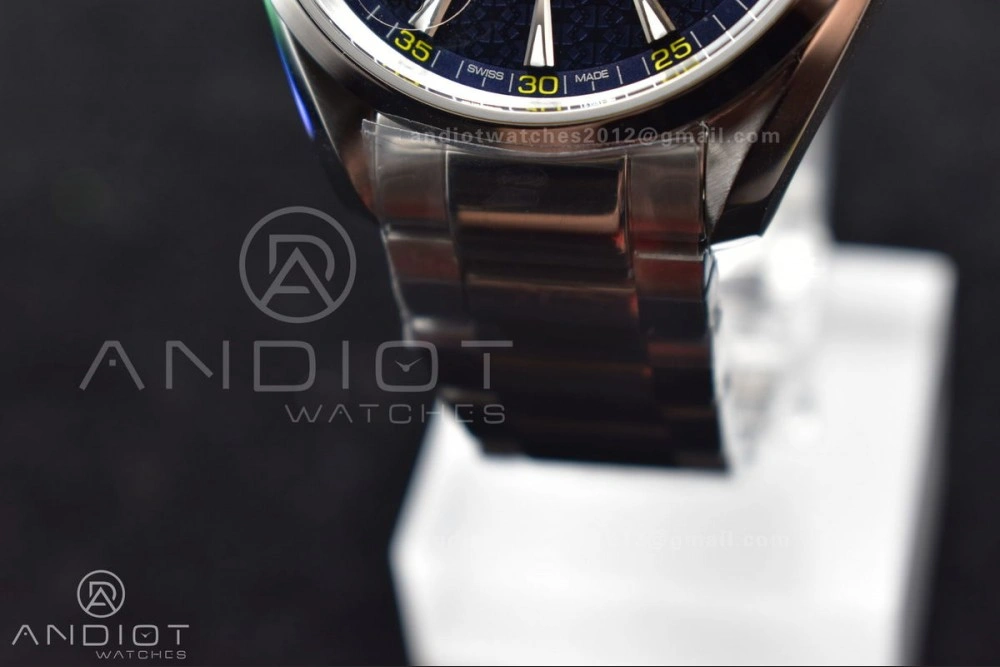 Aqua Terra 150M SS VSF 1:1 Best Edition Black Dial On SS Bracelet A Reliable 503