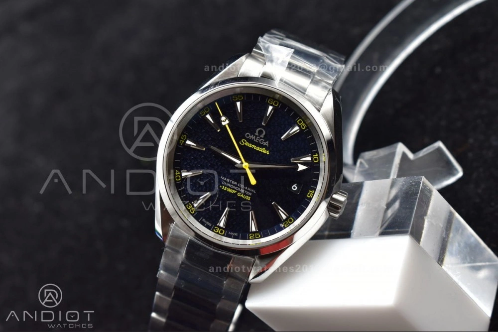 Aqua Terra 150M SS VSF 1:1 Best Edition Black Dial On SS Bracelet A Reliable 503
