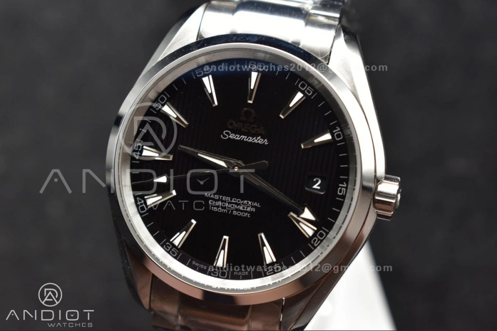 StreetReady Aqua Terra 150M SS VSF 1:1 Best Edition Black Vertical Dial On SS Bracelet A 15