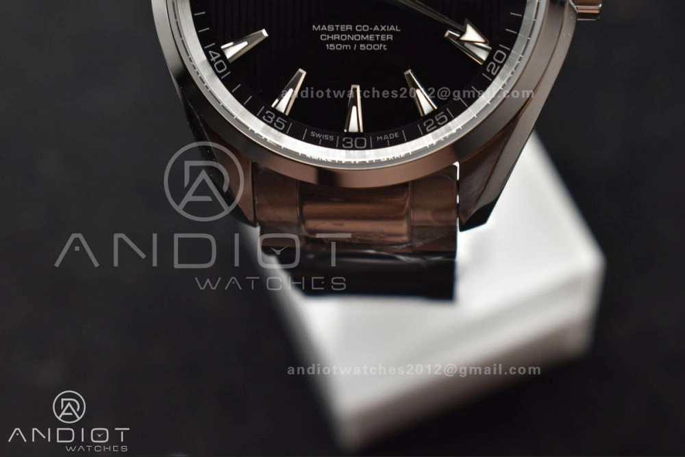 StreetReady Aqua Terra 150M SS VSF 1:1 Best Edition Black Vertical Dial On SS Bracelet A 15