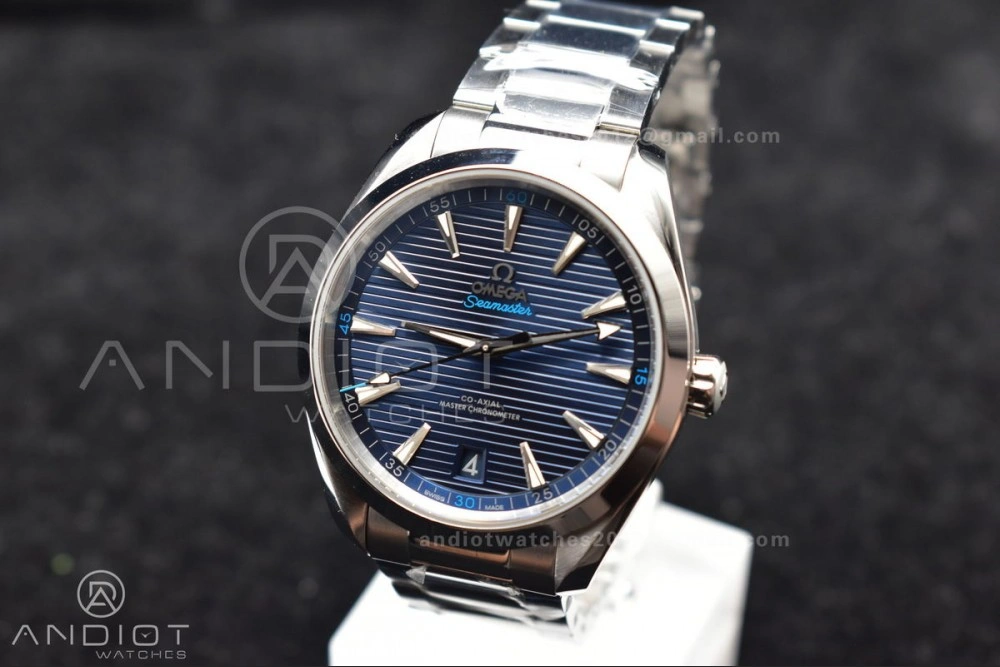 Aqua Terra 150M SS VSF 1:1 Best Edition Blue Dial On SS Bracelet A RelaxedFit 29