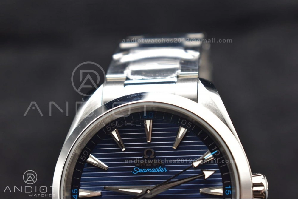 Aqua Terra 150M SS VSF 1:1 Best Edition Blue Dial On SS Bracelet A QuickDry 504