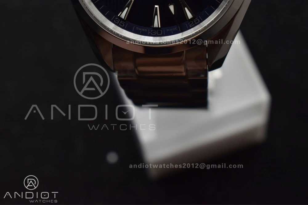 Aqua Terra 150M SS VSF 1:1 Best Edition Blue Vertical Dial On SS Bracelet A Stylish 13
