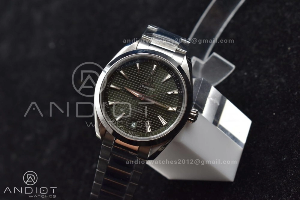 TechFriendly Aqua Terra 150M SS VSF 1:1 Best Edition Teak Dial on SS Bracelet A 507