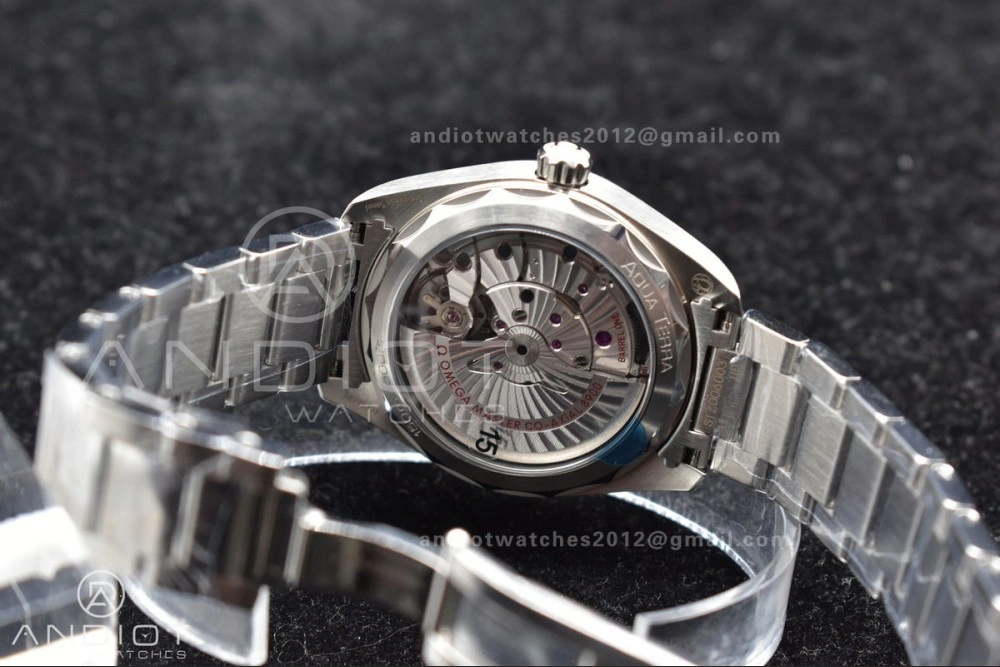 TechFriendly Aqua Terra 150M SS VSF 1:1 Best Edition Teak Dial on SS Bracelet A 507