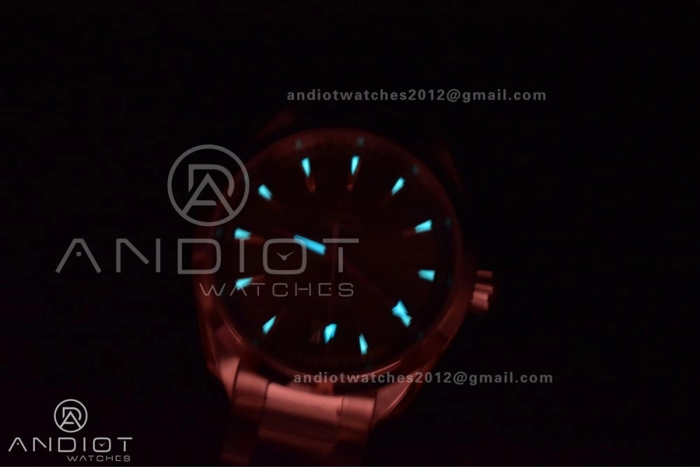 TechFriendly Aqua Terra 150M SS VSF 1:1 Best Edition Teak Dial on SS Bracelet A 507