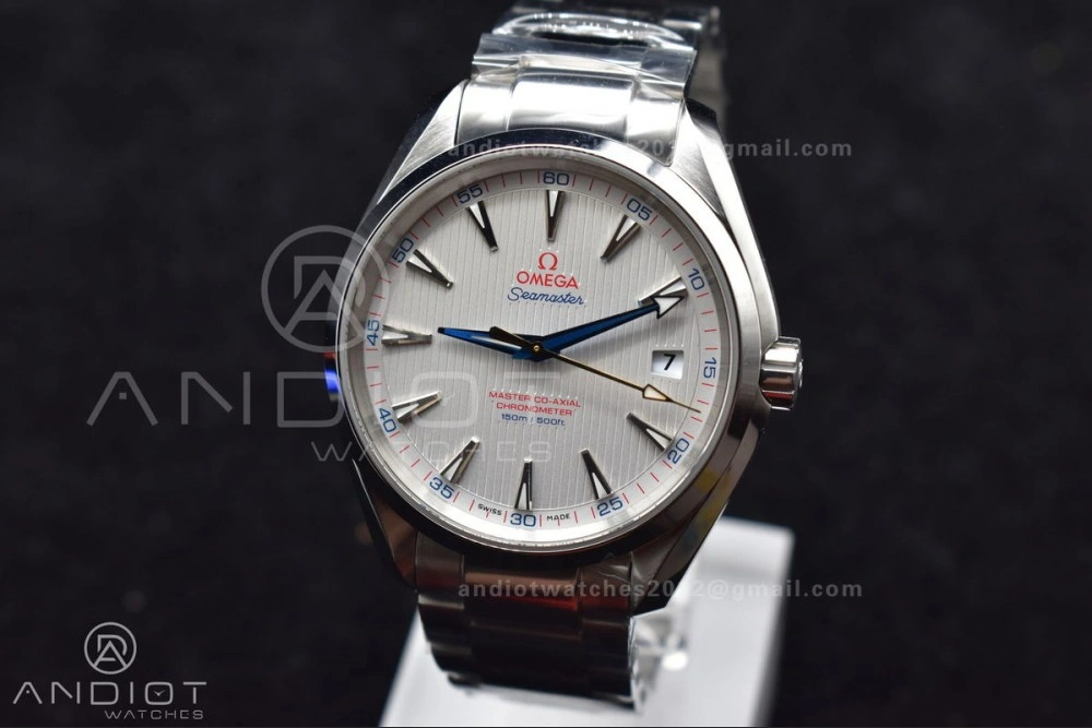 WellDesigned Aqua Terra 150M SS VSF 1:1 Best Edition White Dial On SS Bracelet A 506