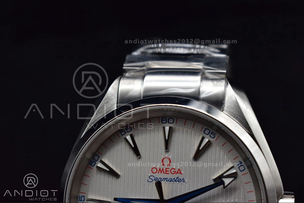 Aqua Terra 150M SS VSF 1:1 Best Edition White Dial On SS Bracelet A Comfortable 16