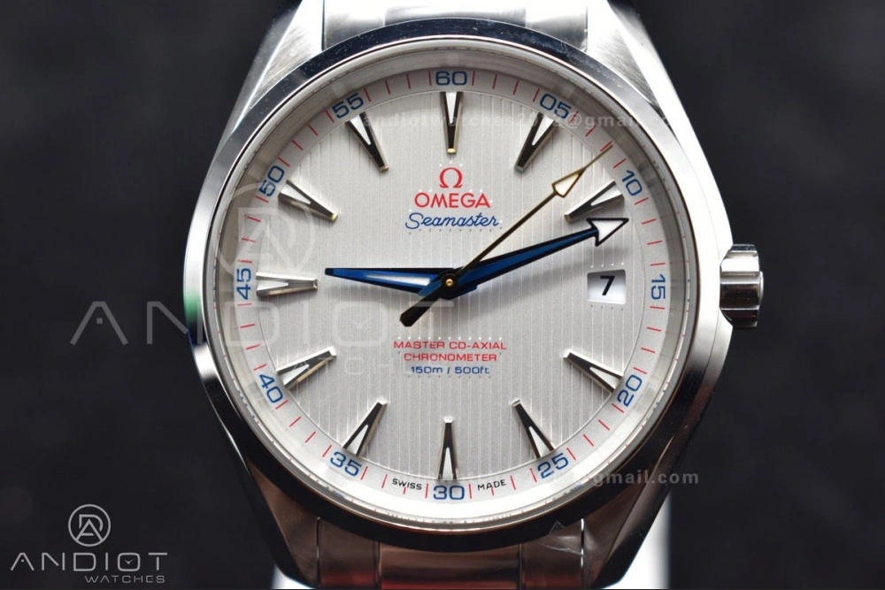 Aqua Terra 150M SS VSF 1:1 Best Edition White Dial On SS Bracelet A Comfortable 16