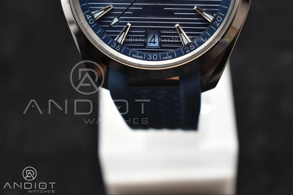 Aqua Terra 41mm VSF 1:1 Best Edition Summer Blue Dial on Blue Rubber Strap A8900 Super Clone Lightweight 515