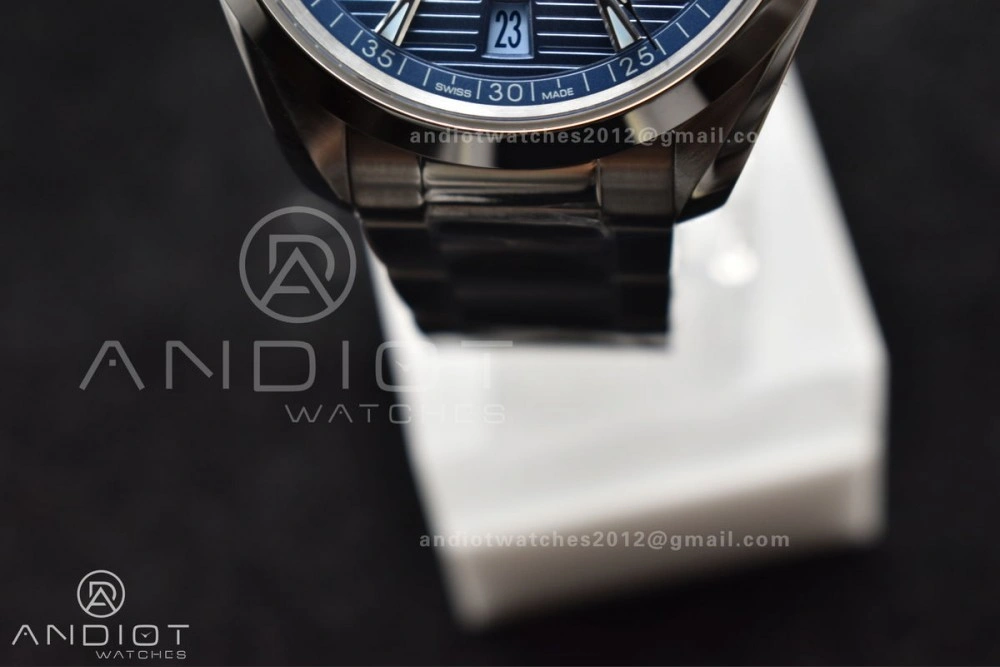 Aqua Terra 41mm VSF 1:1 Best Edition Summer Blue Dial on Stainless Bracelet A8900 Super Clone Sophisticated 12