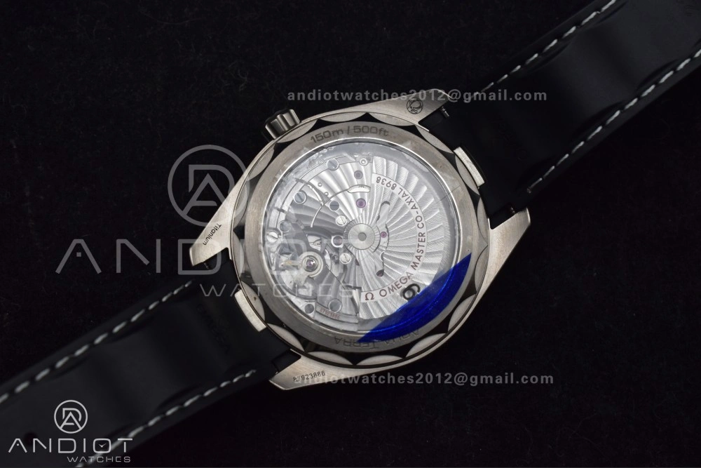 Aqua Terra GMT Worldtimer 43mm Titanium VSF 1:1 Best Edition on SS Bracelet A8938 Super Clone Packable 22