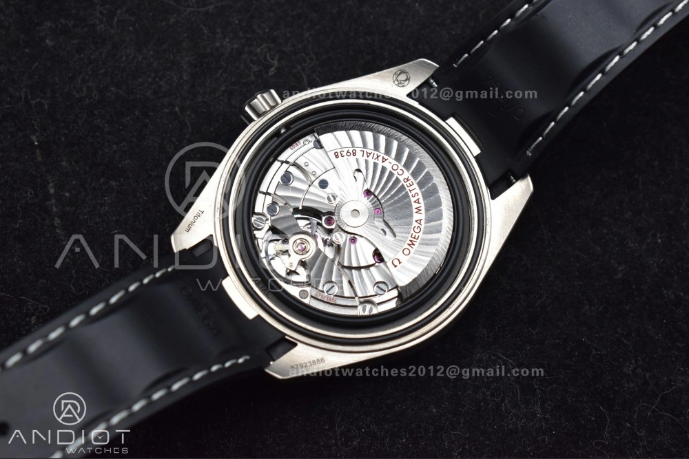 Aqua Terra GMT Worldtimer 43mm Titanium VSF 1:1 Best Edition on SS Bracelet A8938 Super Clone Packable 22