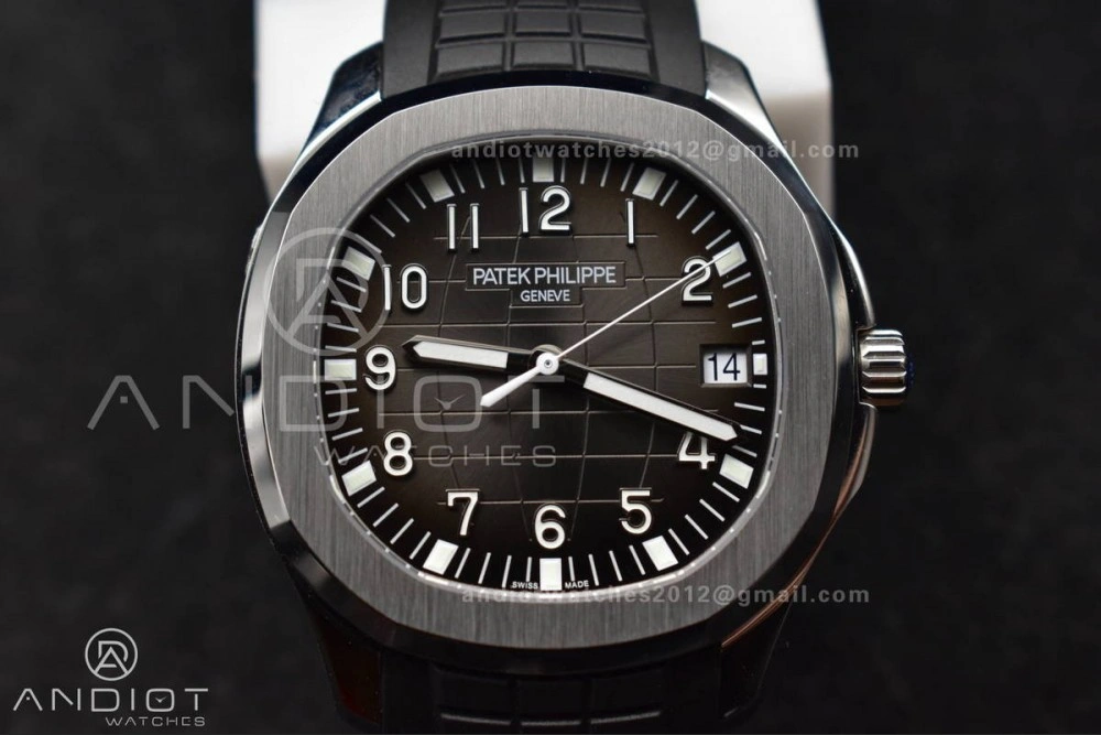 EasyCare Aquanaut 5167A SS 3KF Best Edition Black Dial on Black Rubber Strap A330 Super Clone V 374