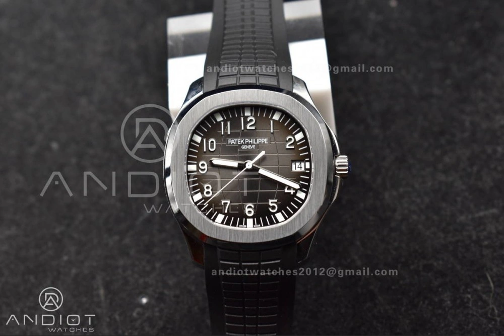 EasyCare Aquanaut 5167A SS 3KF Best Edition Black Dial on Black Rubber Strap A330 Super Clone V 374