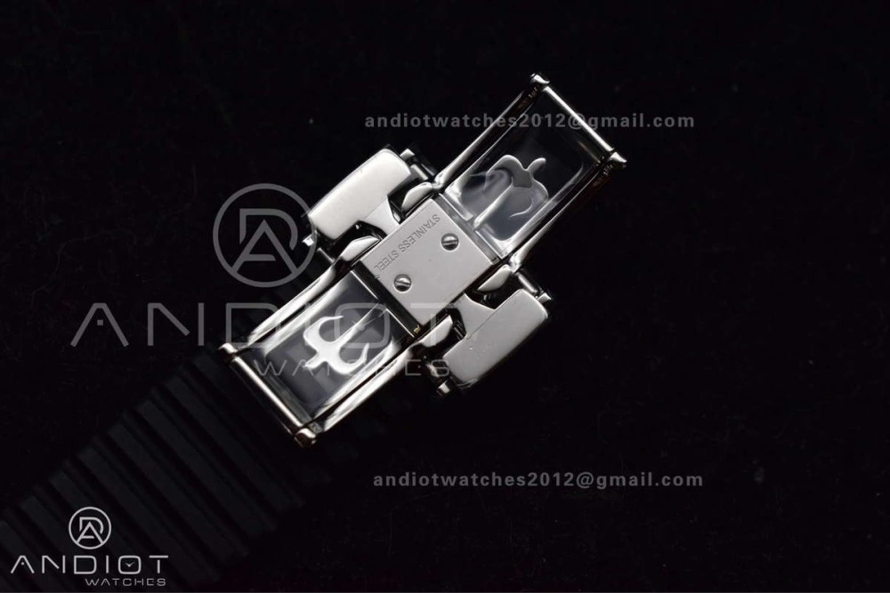 WrinkleFree Aquanaut 5167A SS ZF 1:1 Best Edition Black Dial on Black Rubber Strap 324CS V 377