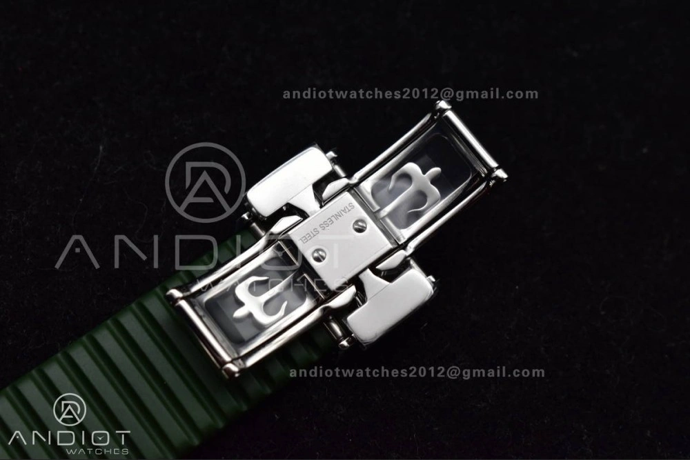 Aquanaut 5167G 42mm SS 3KF 1:1 Best Edition Green Dial on Green Rubber Strap A330 Super Clone V Supportive 375