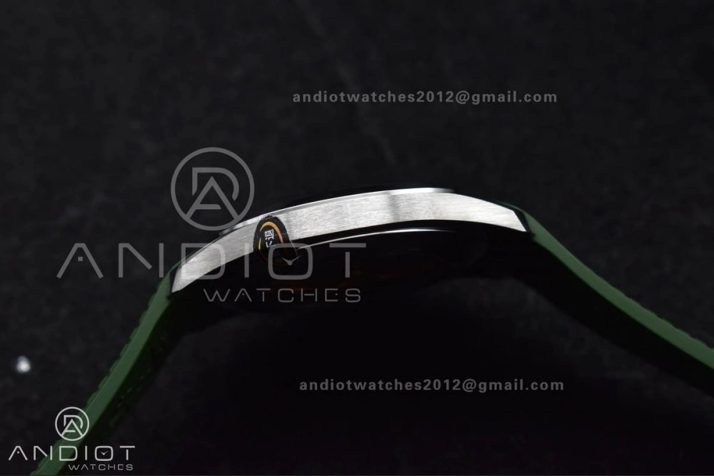 Aquanaut 5167G 42mm SS 3KF 1:1 Best Edition Green Dial on Green Rubber Strap A330 Super Clone V Supportive 375