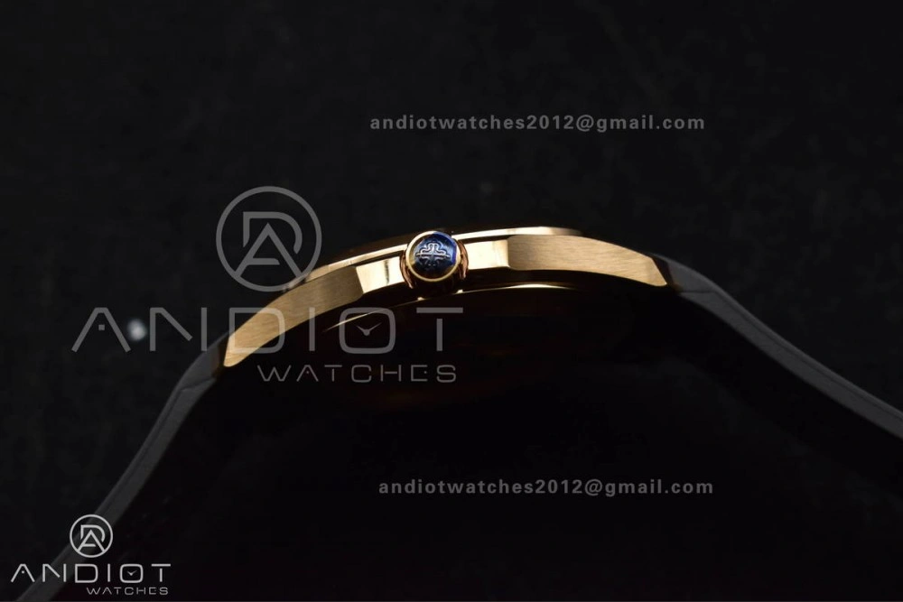 Elegant Aquanaut 5167R RG 3KF Best Edition Brown Dial on Brown Rubber Strap A330 Super Clone V 387