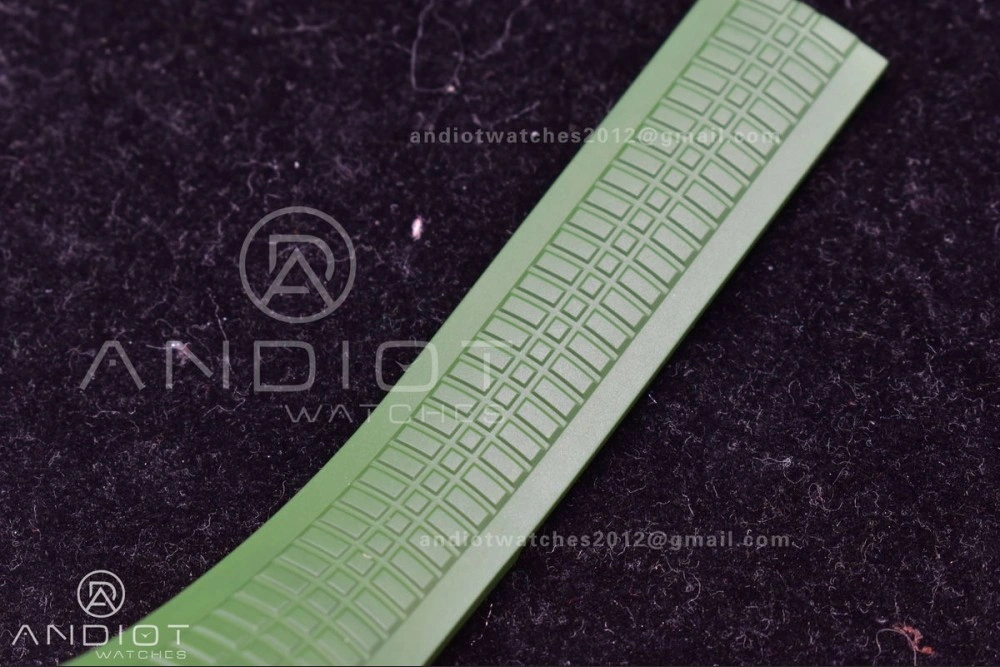 NewStyle Aquanaut 5168G 42mm SS ZF 1:1 Best Edition Green Dial On Green Rubber Strap 324CS 514